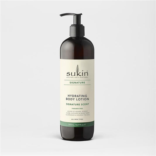 Sukin Signature Hydrating Body Lotion 500ml - Nourishing Moisture-Auzzi Store