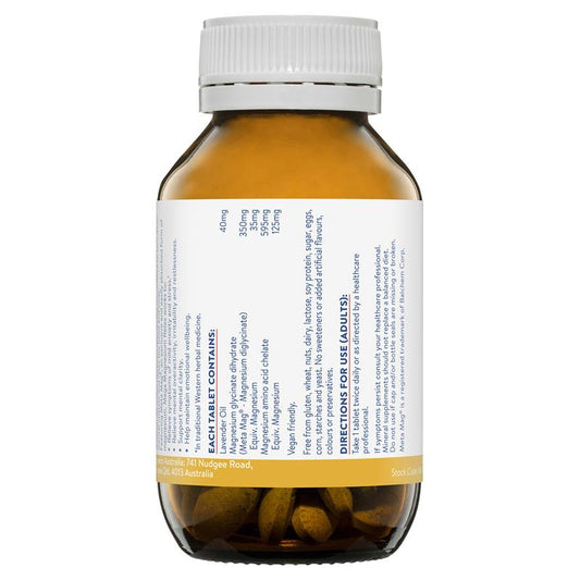 Ethical Nutrients Mega Magnesium Relax 60 Tablets - Natural Stress Relief – view 2