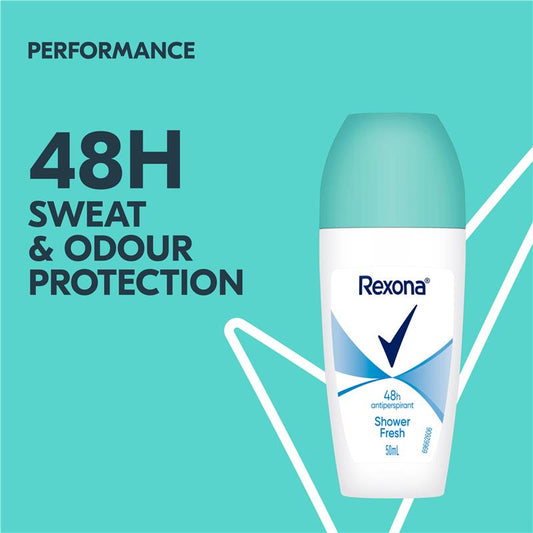 REXONA Women Shower Fresh Antiperspirant Roll-On Deodorant 50ml - 48H Protection – view 2
