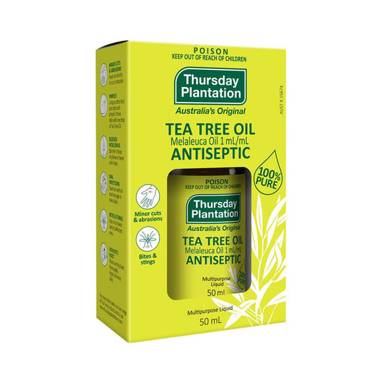 Thursday Plantation Tea Tree Oil 100% Pure 50mL - Natural Antiseptic-Auzzi Store