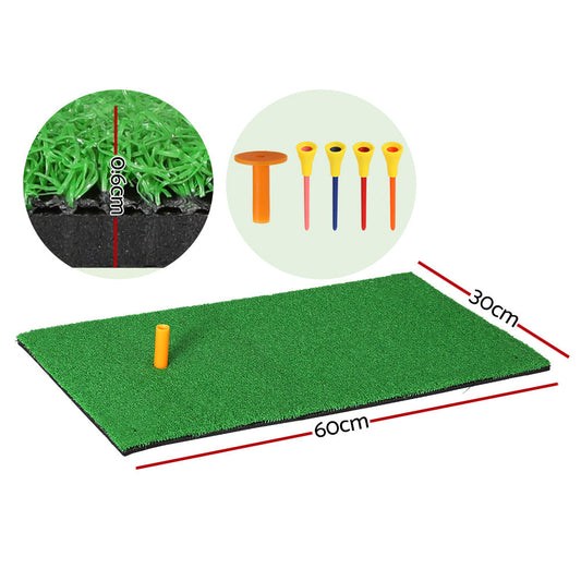 Everfit Golf Hitting Mat Portable Driving Range Practice Training Aid 60x30cm | Auzzi Store