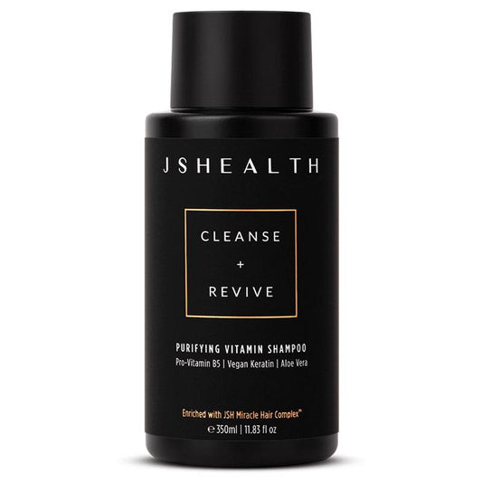 JSHEALTH Purifying Vitamin Shampoo Cleanse + Revive 350ml - Nourishing Hair Care
