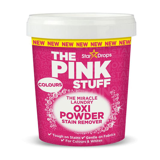 Stardrops The Pink Stuff Oxi Powder Colours 1kg - Color Safe Cleaning - Auzzistore