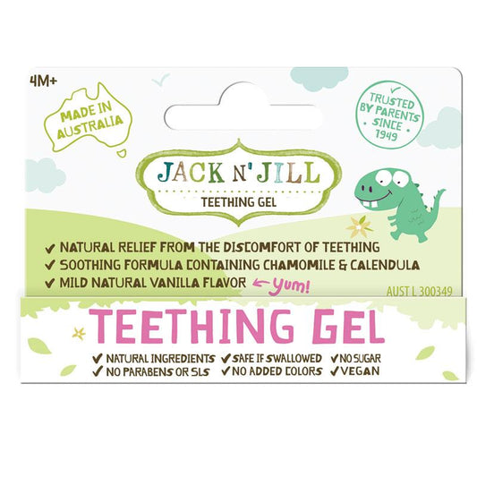 Jack N Jill Teething Gel 15g - Natural Relief for Teething Discomfort - Auzzi Store