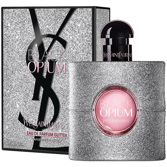 Yves Saint Laurent Opium Black Glitter Eau de Parfum 50ml - A Captivating Fragrance - Auzzistore