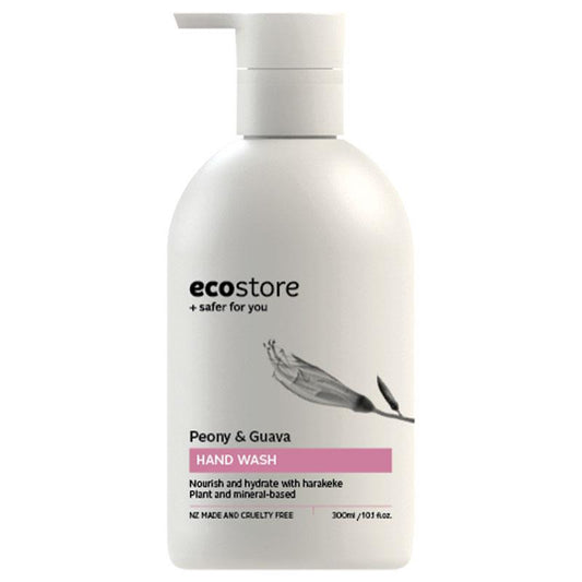Ecostore Peony & Guava Hand Wash 300ml - Refreshing Clean for Your Hands
