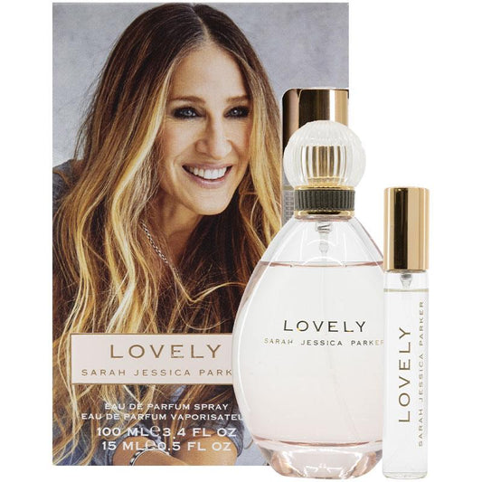 Sarah Jessica Parker Lovely Eau de Parfum 100ml + 15ml Purse Spray Set - Auzzistore
