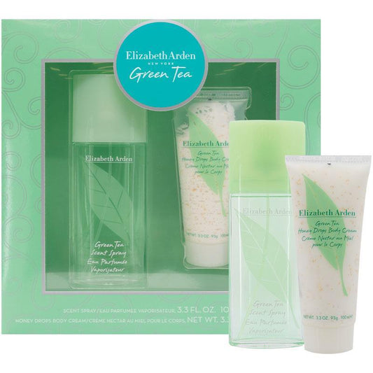 Elizabeth Arden Green Tea Eau de Toilette 100ml & Body Lotion 2 Piece Set - Auzzistore