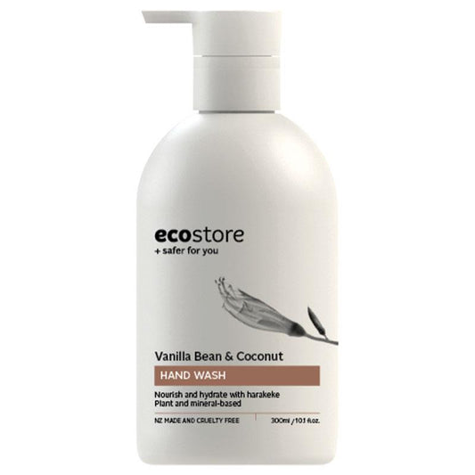 Ecostore Vanilla & Coconut Hand Wash 300ml - Nourishing Clean for Your Skin