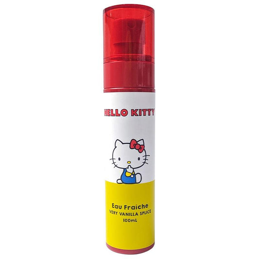 Hello Kitty Eau Fraiche Very Vanilla Spice 100ml - Invigorating Body Spray