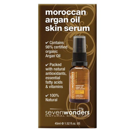 Seven Wonders Moroccan Argan Oil Skin Serum 45ml - Nourish Your Skin Naturally-Auzzi Store