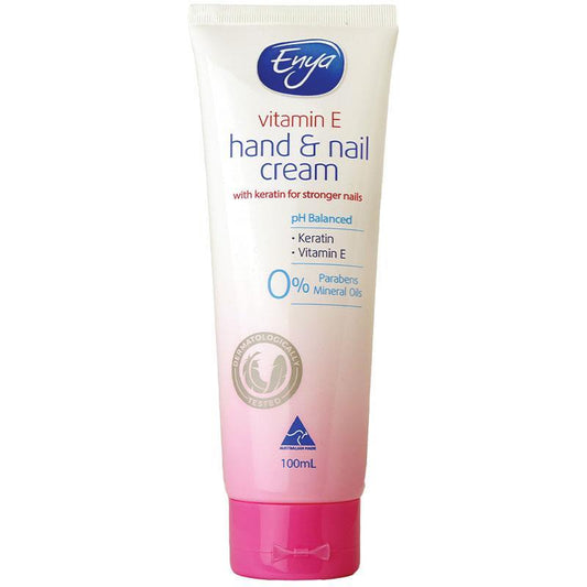 Enya Hand & Nail Vitamin E Cream 100ml - Nourishing Care for Hands and Nails-Auzzi Store