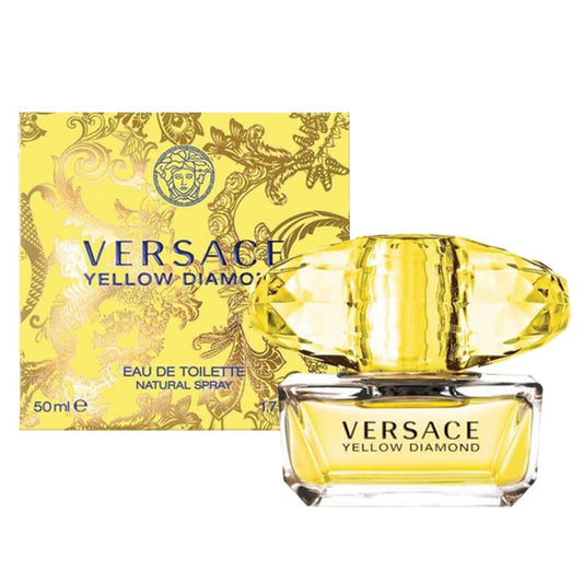 Versace Yellow Diamond Eau de Toilette 50ml - Radiant Floral Fragrance-Auzzi Store