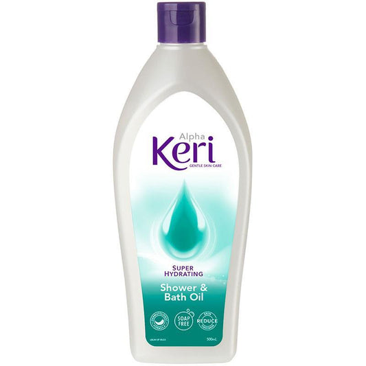Alpha Keri Super Hydrating Shower and Bath Oil 500ml - Luxurious Skin Treatment - Auzzistore