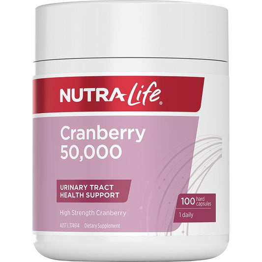 Nutra-Life High Strength CranMax™ Cranberry Extract 50,000 - 100 Capsules
