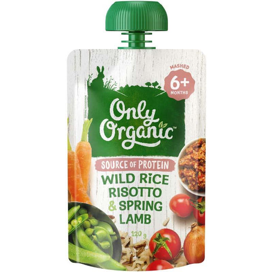 Only Organic Wild Rice Risotto with Spring Lamb 120g - A Gourmet Delight-Auzzi Store