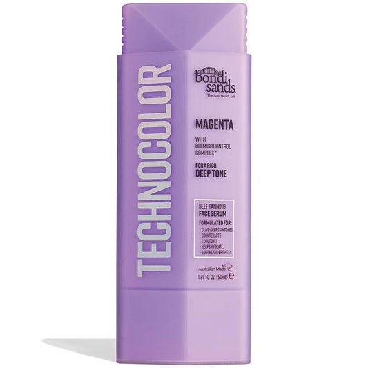 Bondi Sands Technocolor Magenta Self Tanning Face Serum 50ml - Rich Deep Tan