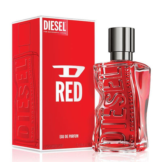 D By Diesel Red Eau de Parfum 50ml - Energizing Scent for Every Occasion - Auzzistore