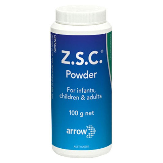 ZSC Dusting Powder 100g - Gentle Relief for Baby and Adult Skin-Auzzi Store