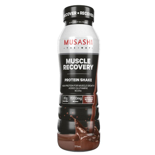 Musashi Muscle Recovery Chocolate Drink 375ml - Advanced Sports Fuel-Auzzi Store