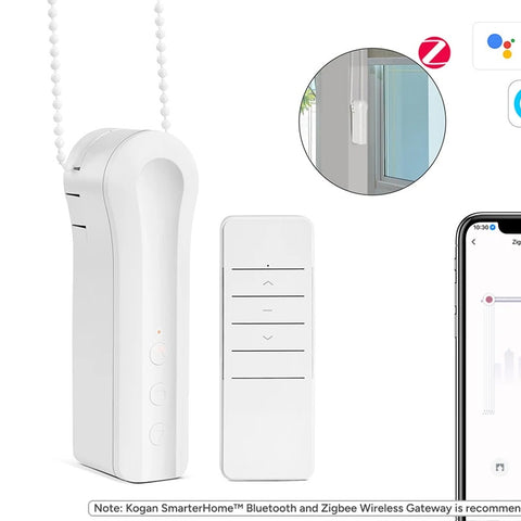 Kogan SmarterHome™ Cordless Battery Powered Motorised Smart Blinds Driver - Zigbee - Auzzistore