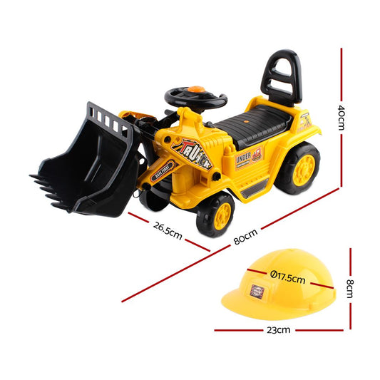 Keezi Kids Ride On Bulldozer - Yellow | Auzzi Store