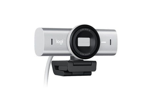 Logitech MX Brio 700 Ultra HD 4K Webcam (Pale Grey) - Auzzistore