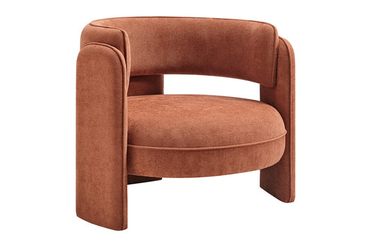 Matt Blatt Katelyn Accent Chair (Orange) - Auzzistore