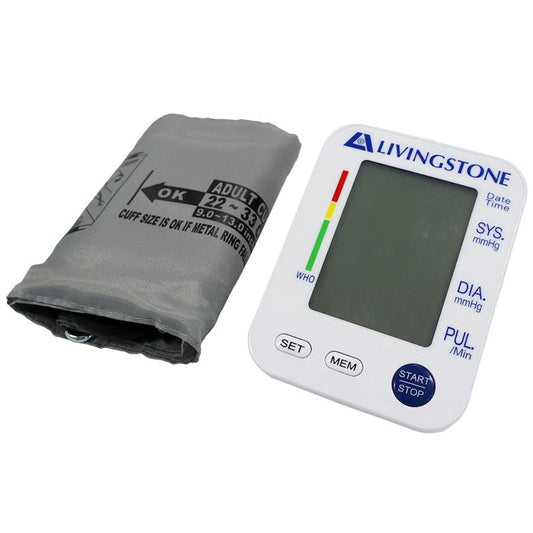 Livingstone Digital Blood Pressure Monitor with Talking Feature - 1 Set