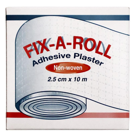 Fix-A-Roll 2.5cm x 10m Adhesive Dressing Tape - Secure & Comfortable