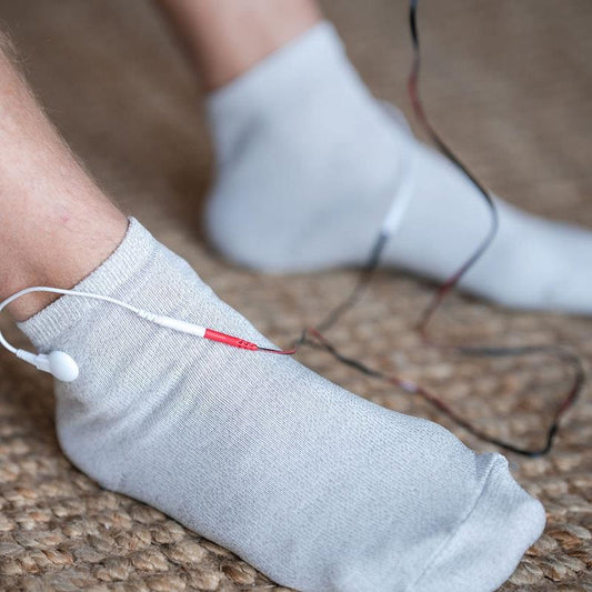 Caremax Conductive Stimulation Sock Garment for TENS Machine - 1 Pair-Auzzi Store
