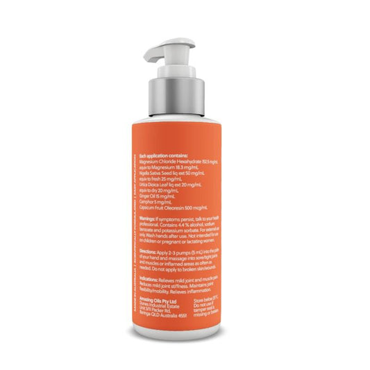 Amazing Oils Magnesium Joint Lotion 125ml - Soothe Your Joints Naturally-Auzzi Store
