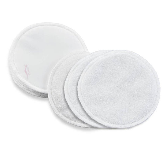 SRC Reusable Bamboo Breast Pads - 8 Pack - Eco-Friendly Nursing Essential – view 2