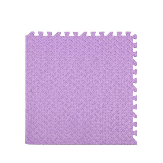 BoPeep EVA Foam Kids Play Mat - 4 Pack Interlocking Waterproof Purple – view 2