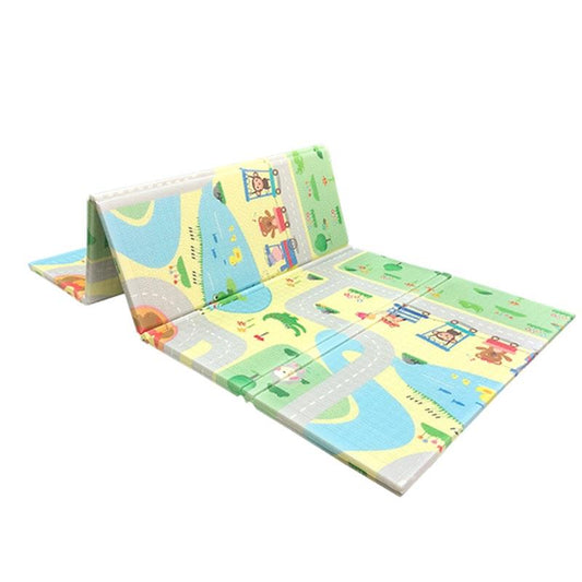 BoPeep Kids Play Mat - Foldable XPE Foam Non-Slip Star Design – view 2 - Auzzistore