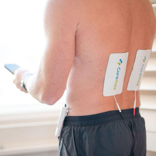 Caremax Premium Cloth Long Life Electrode Pads (XXXL Size) - 15cm x 10cm - 2 Pack - Auzzistore