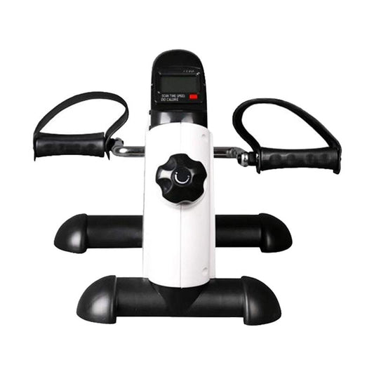 Powertrain Mini Exercise Bike Pedal Exerciser for Arms and Legs - White