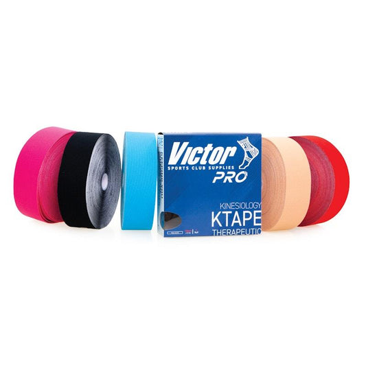 Victor Pro K-Tape 50mm x 31.5m - Premium Blue K-Tape for Athletes