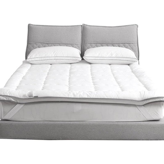 DreamZ Bedding Luxury Pillowtop Mattress Topper - Double Size (190cm x 137cm) – view 2