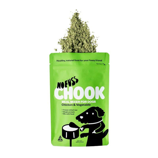 No Fuss Chicken & Vegetables Meal Mixer Dog Food 60g - Natural Topper