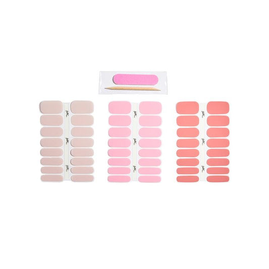 Selfie Nails Express Gel Polish Mixed Pack - Blush, Candy Pink & Dusty Rose-Auzzi Store