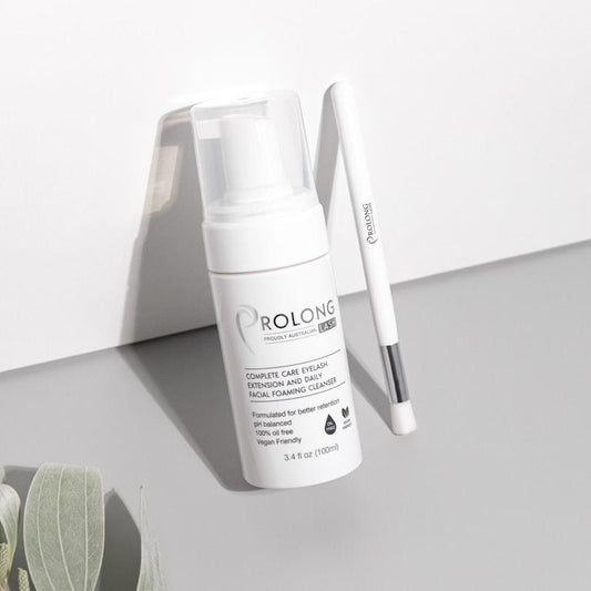 Prolong Lash Eyelash Extension Foaming Pump 100ml Cleanser with Brush-Auzzi Store