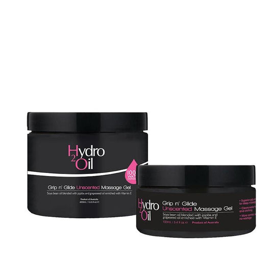 Hydro 2 Oil Unscented Massage Gel 400ml - Professional Quality for Therapists-Auzzi Store