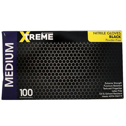 Livingstone Xtreme Thick Heavy Duty Nitrile Gloves - Medium (100 Pieces)-Auzzi Store