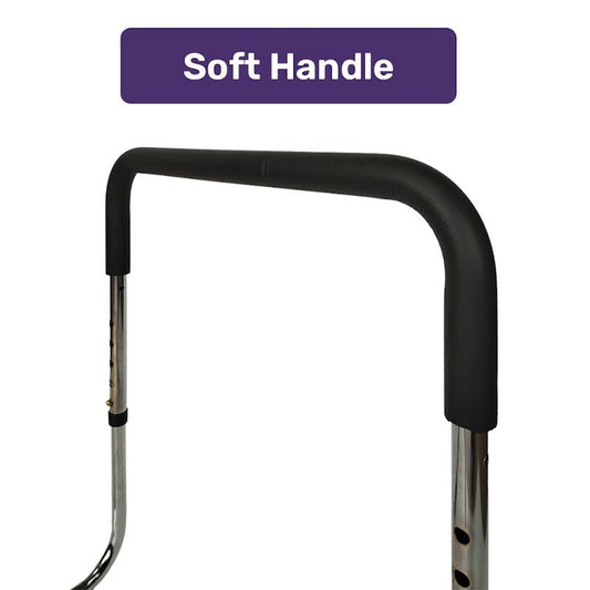 Equipmed Bed Assist Adjustable Hand Rail - Support Aid (125Kg Max Capacity) - Auzzistore
