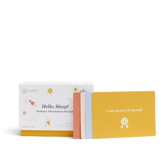 ergoPouch Hello, Sleep! Bedtime Affirmations for Kids (Multi, One Size)-Auzzi Store