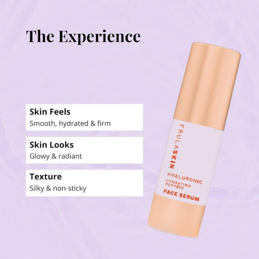 Frula Hyaluronic Peptide Hydrating Face Serum 30ml - Ageless Beauty Formula