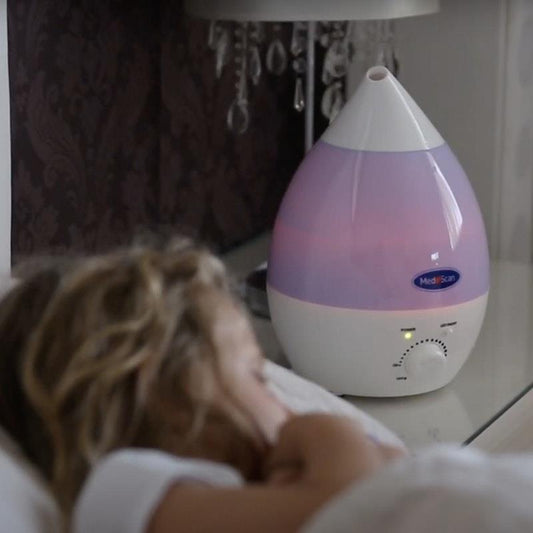 MedeScan Rainbow Mist Humidifier + Special Blend + Baby Care Bundle