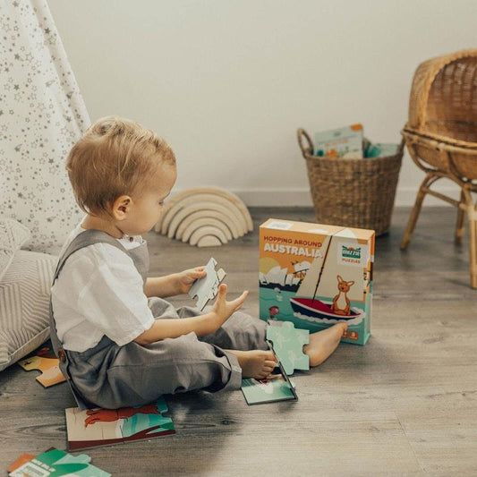 Mizzie The Kangaroo Toddler Birthday Gift Set - Fun Learning Experience