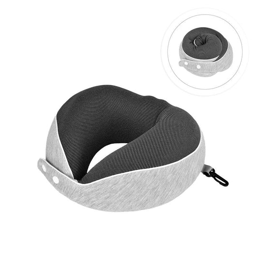 Flightmode Compact Luxury Memory Foam Travel Pillow - One Size - Auzzistore